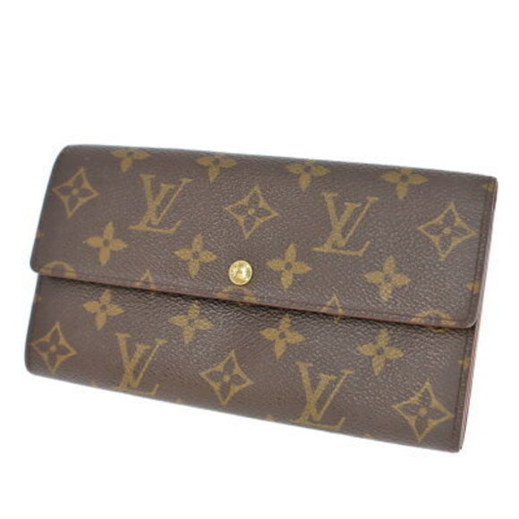 Louis Vuitton Porte Monnaie Long Wallet Monogram Brown - Picture 1 of 6